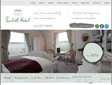 Tablet Screenshot of fernhill-hotel.co.uk